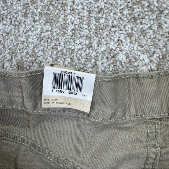 Levi's 505 Regular Tan Straight Jeans Casual Style Size 36x34 - Picture 11 of 15